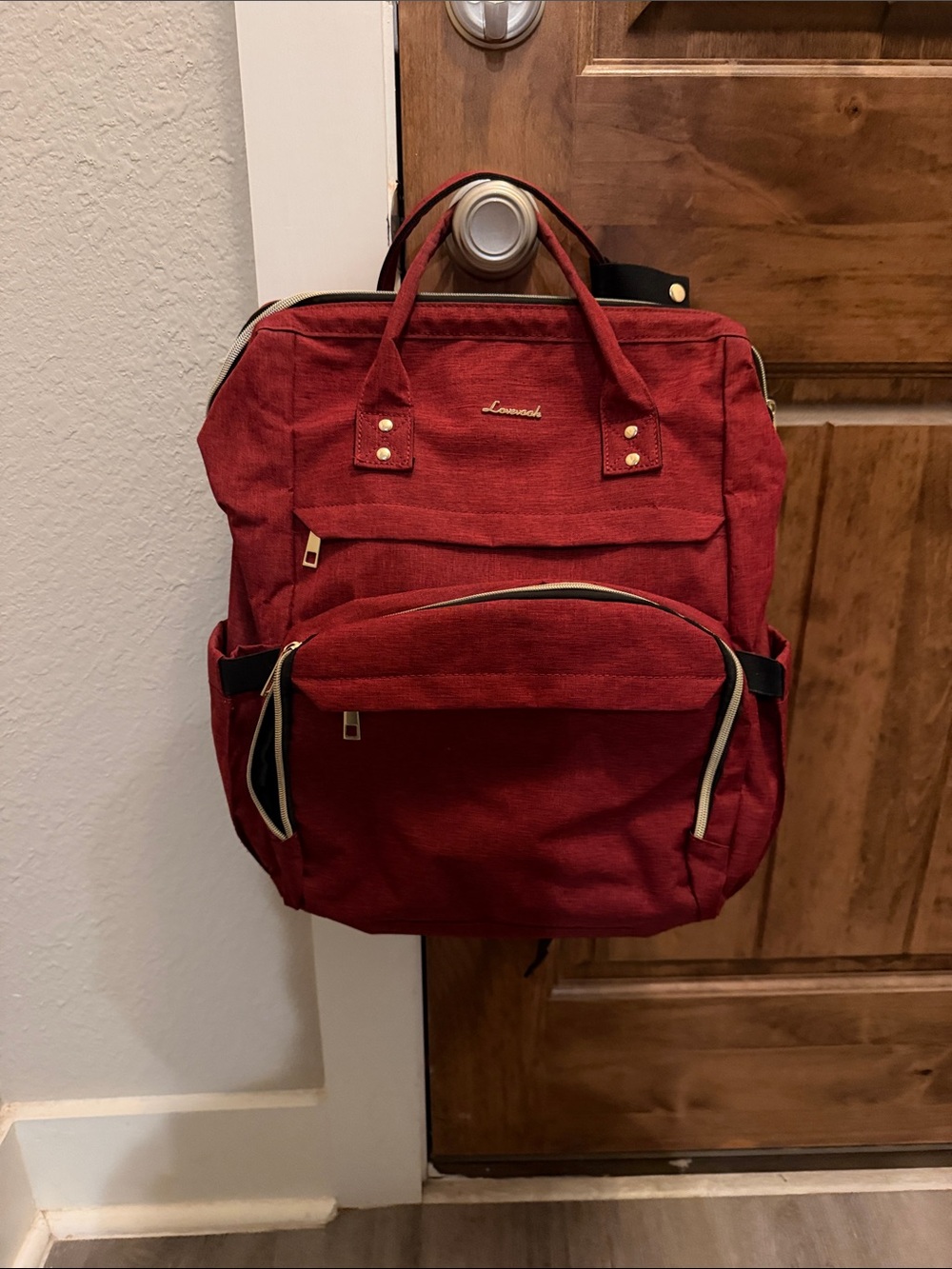 Red Women’s Utility Backpack